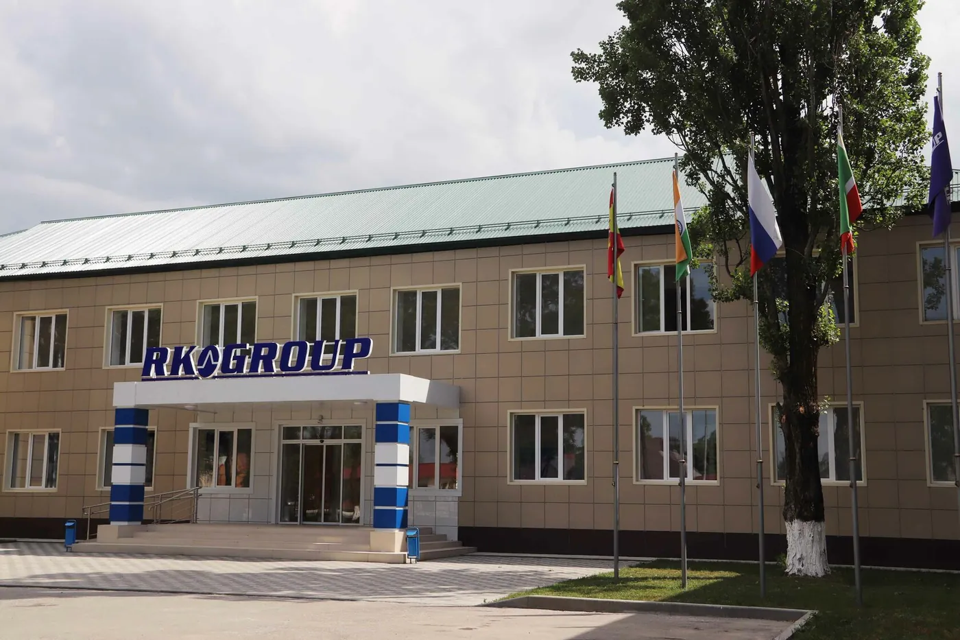 Здание завода РК Групп в Грозном